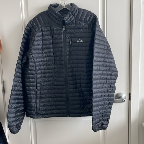 NWT L.L. Bean Men’s Black Ultralight 850 Down Jacket Water Resistant - Size XXL - Picture 2 of 12